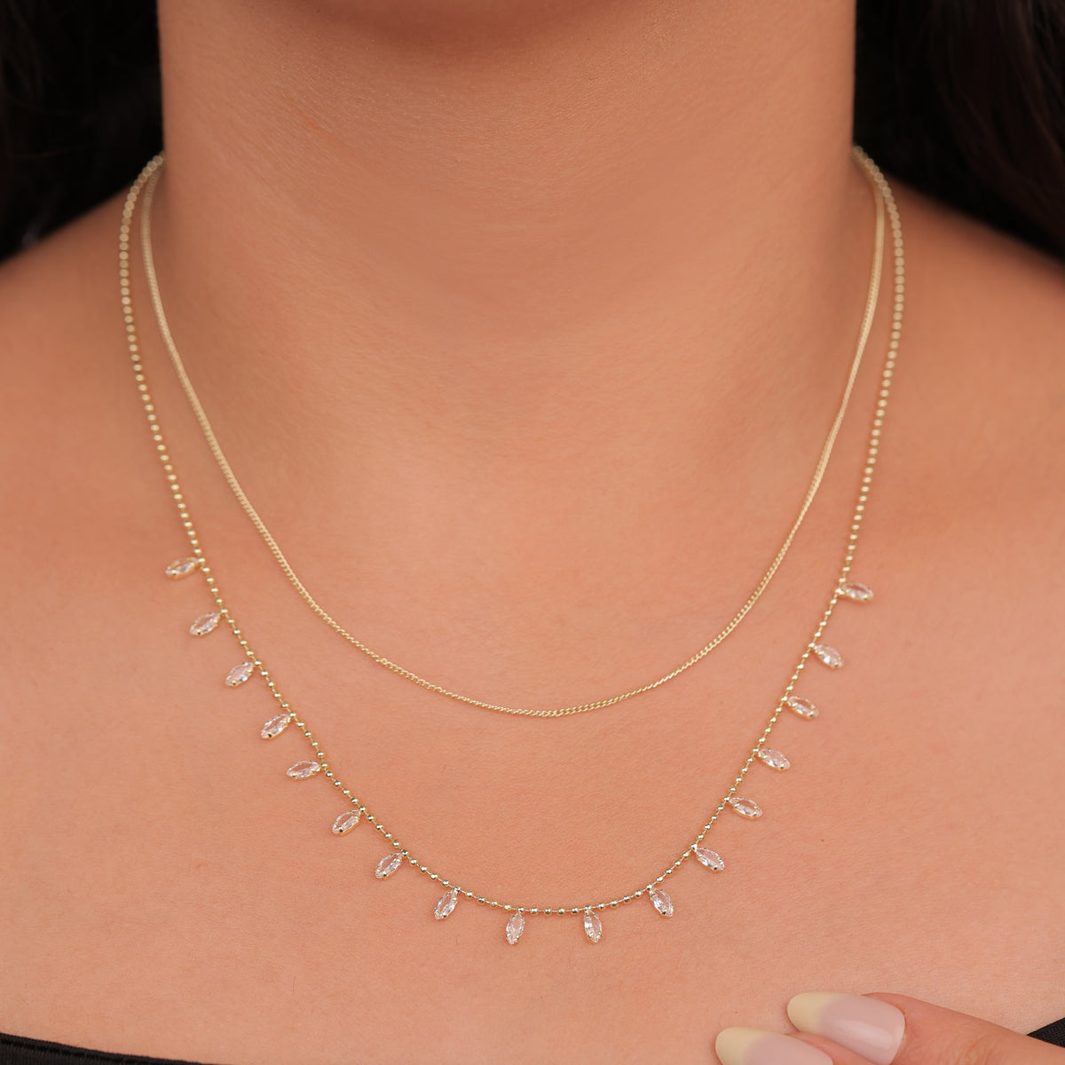Necklace Double layer