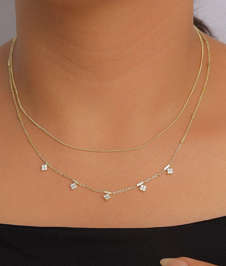 Necklaces Double layer N240