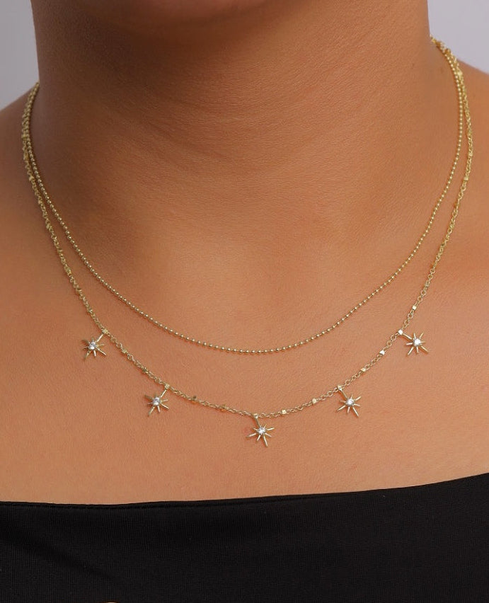 Necklaces Double layer N235
