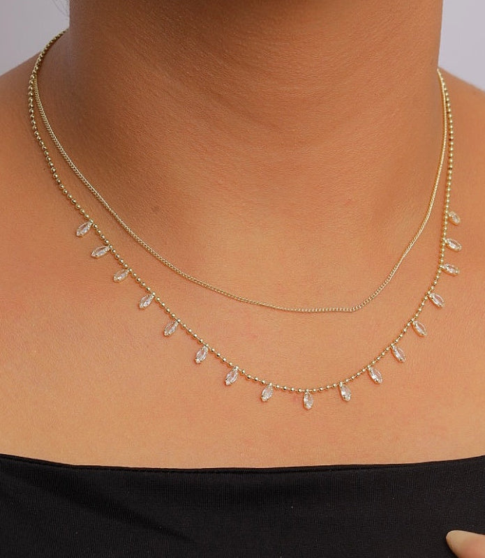 Necklaces Double layer N234