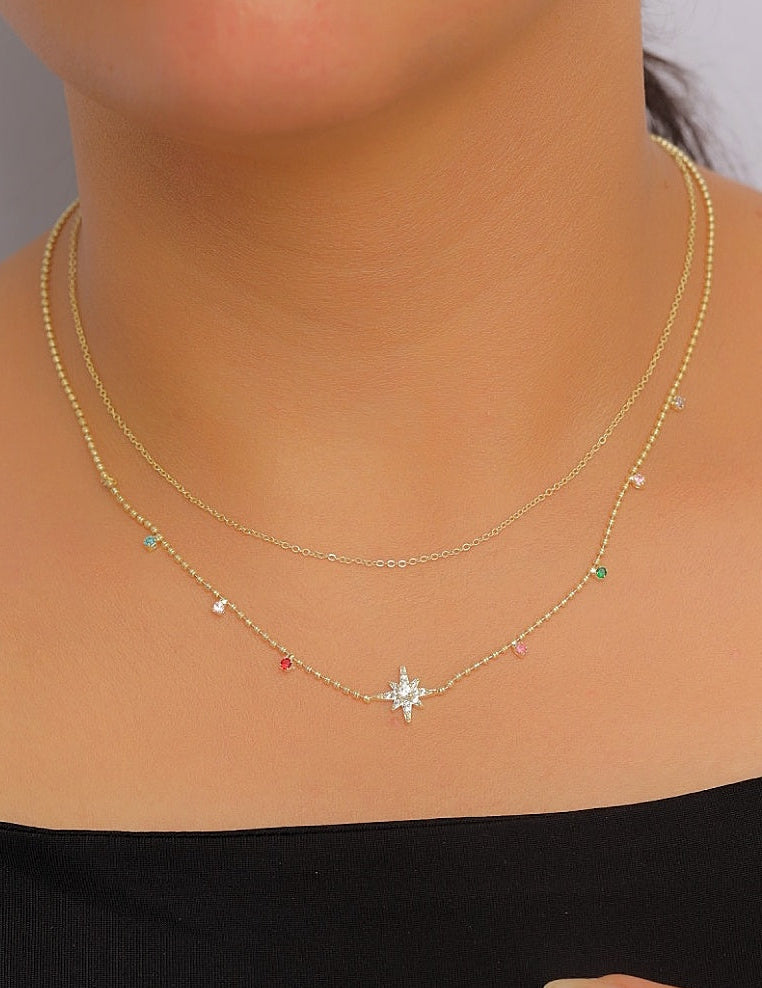 Necklaces Double layer N241