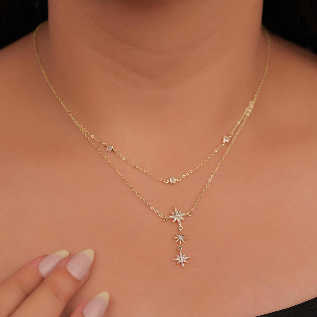 Necklace Double layer