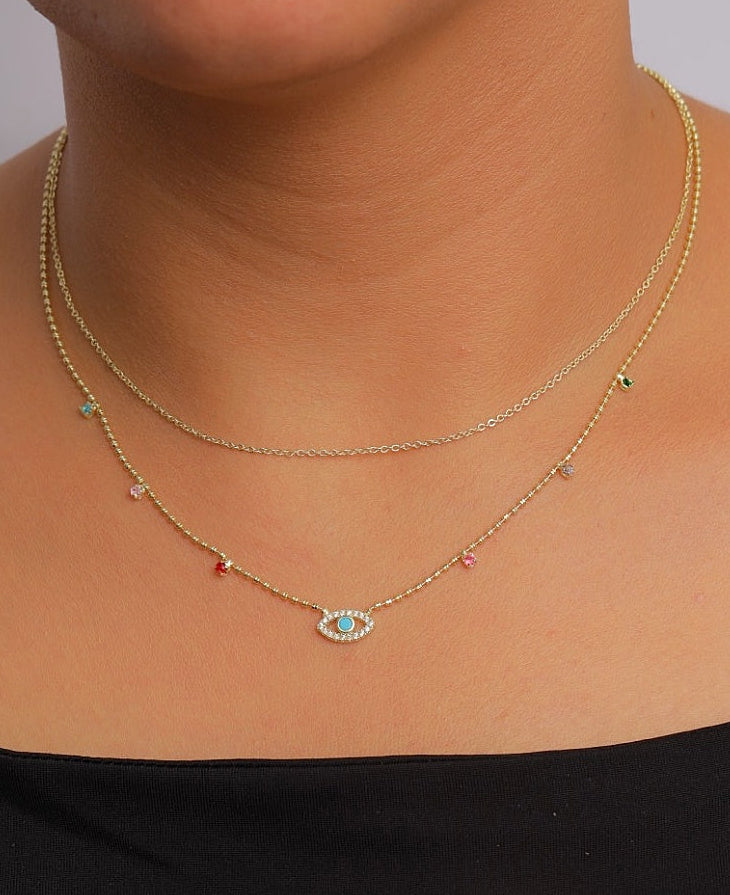 Necklaces Double layer N232