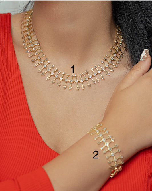 Necklace & bracelet