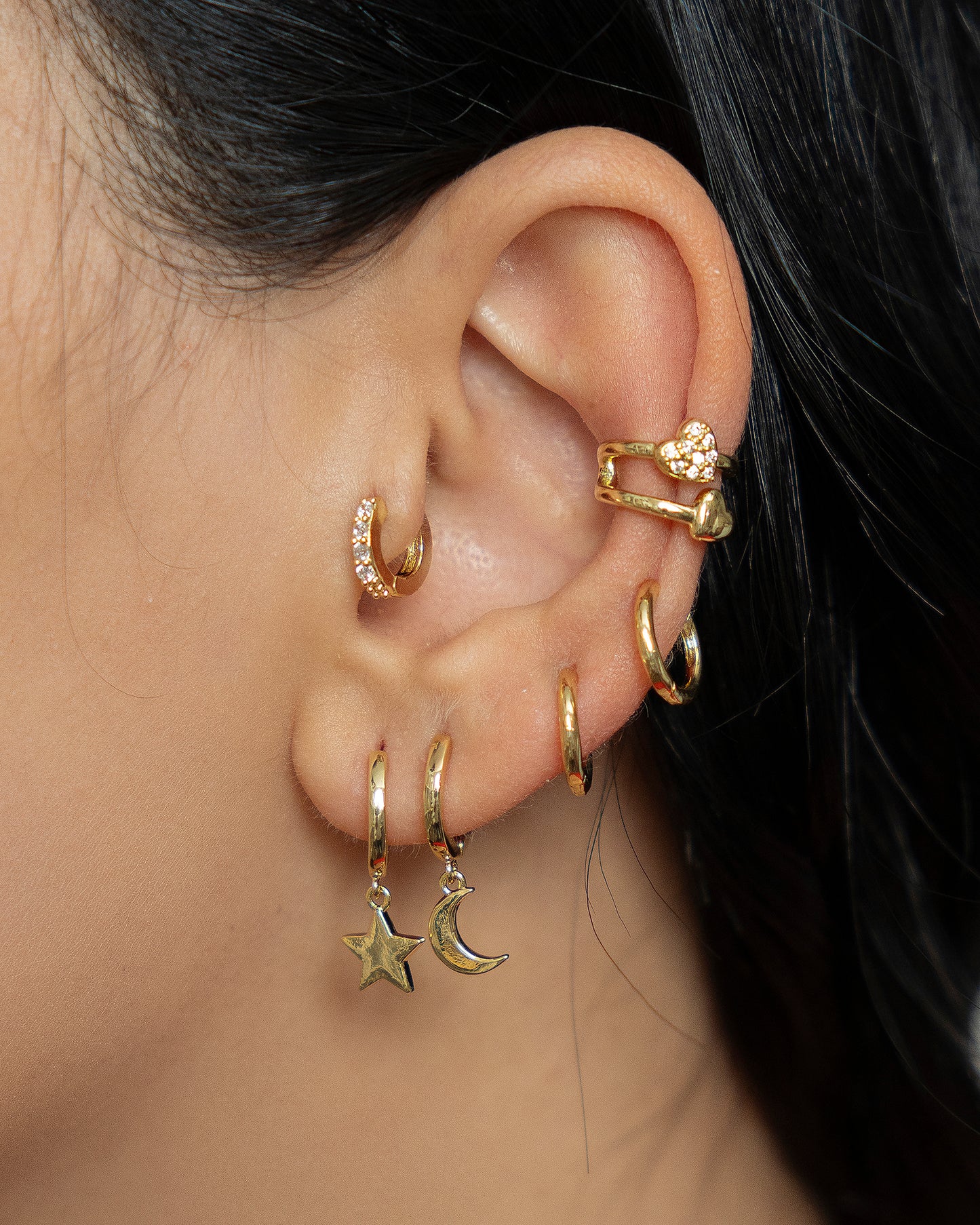 Single piercing