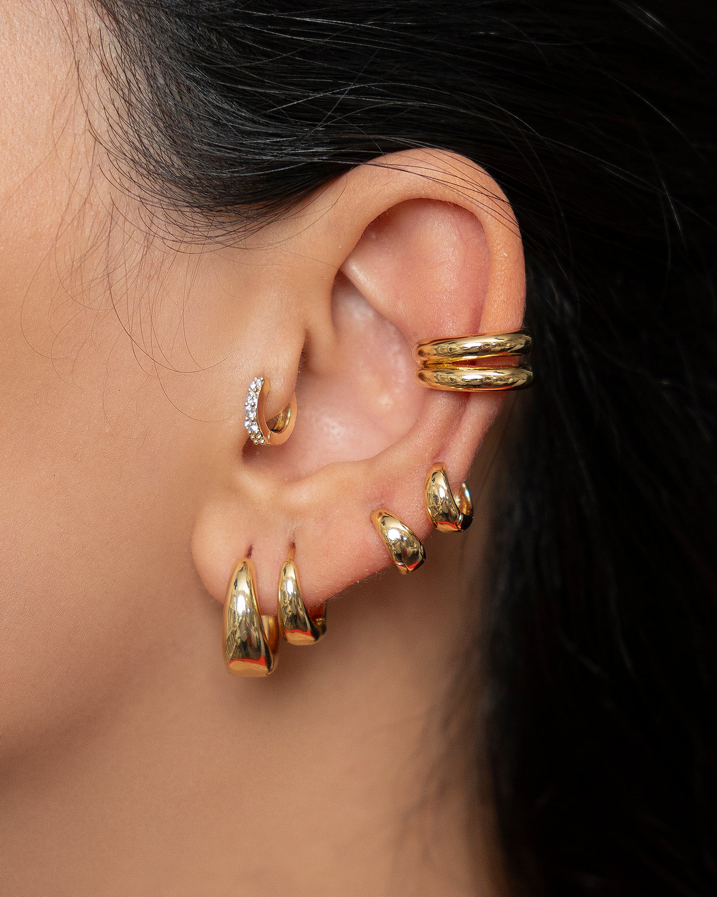 Single piercing