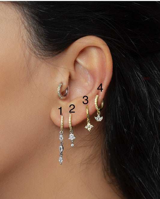 Single piercing