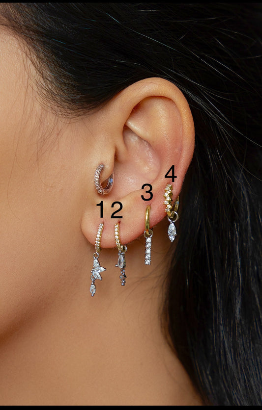 Single piercing