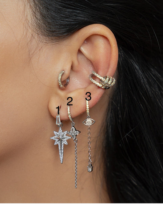 Single piercing
