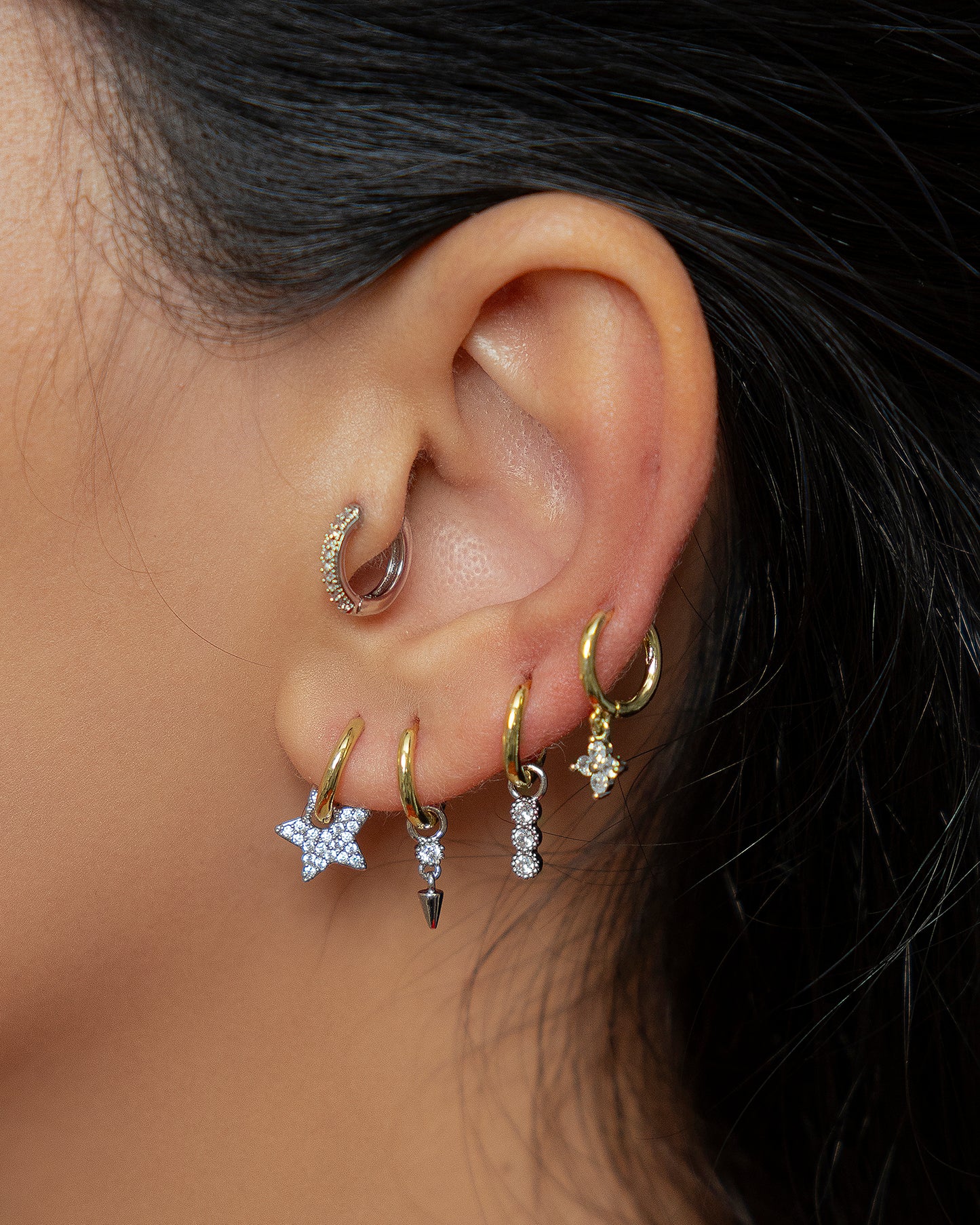 Single piercing
