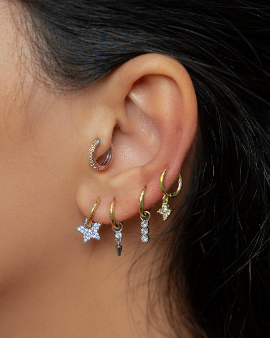 Single piercing