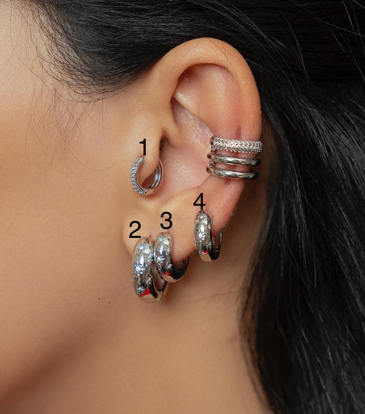 Single piercing