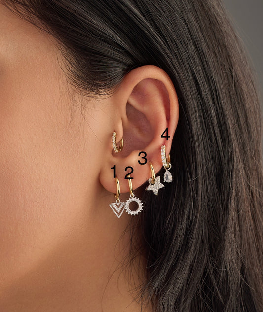 Single piercing