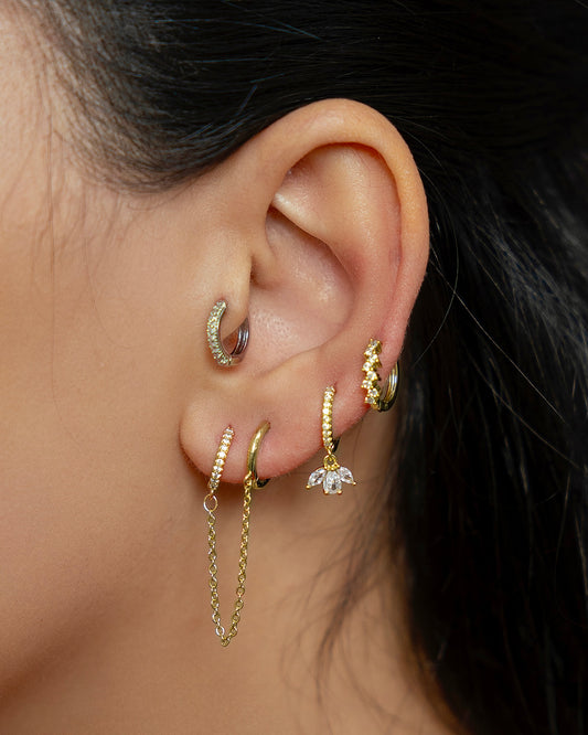 Single piercing