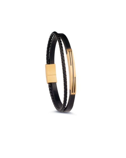 Leather bracelet