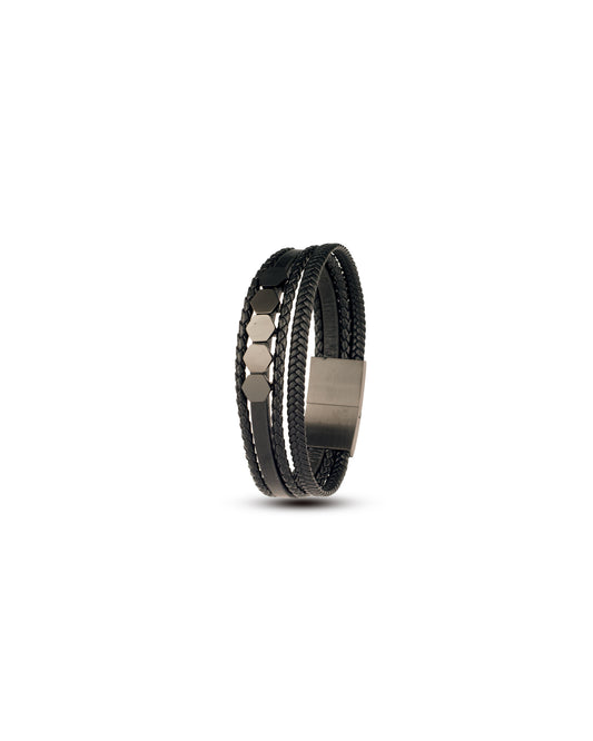 Leather bracelet