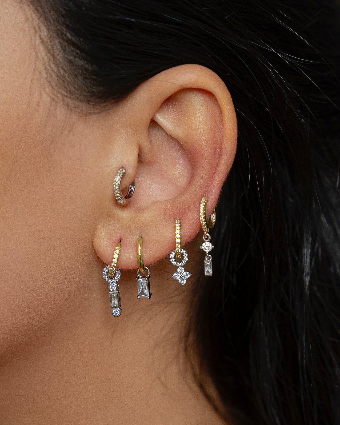 Single piercing