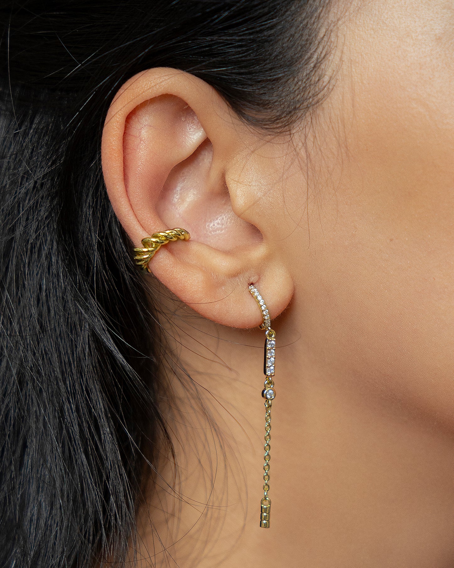 Single piercing