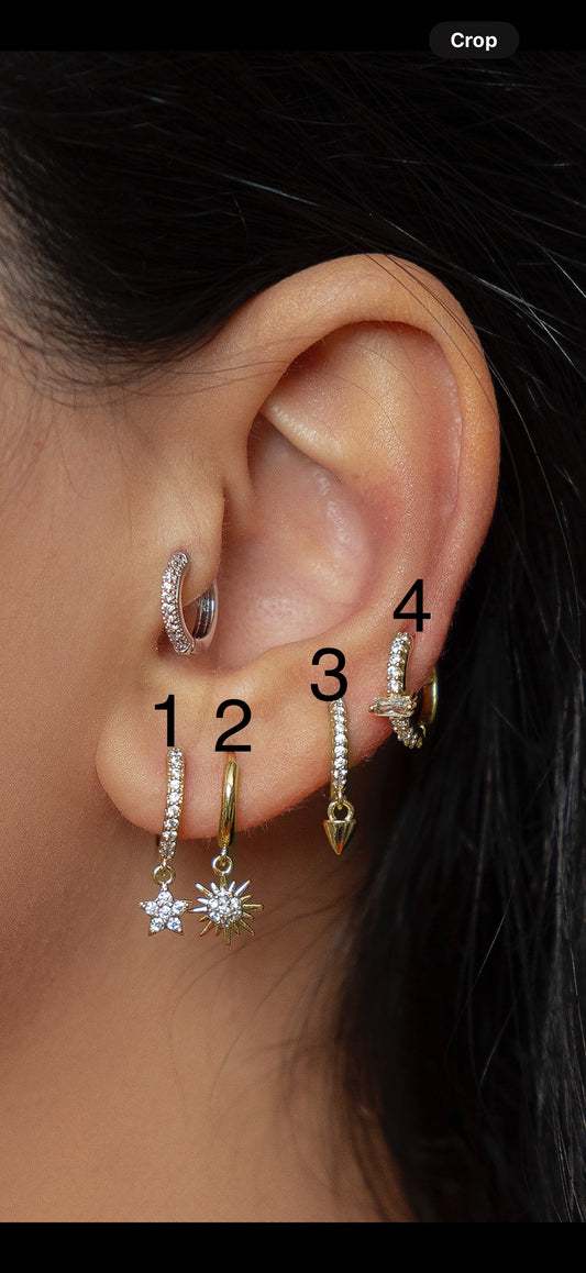 Single piercing