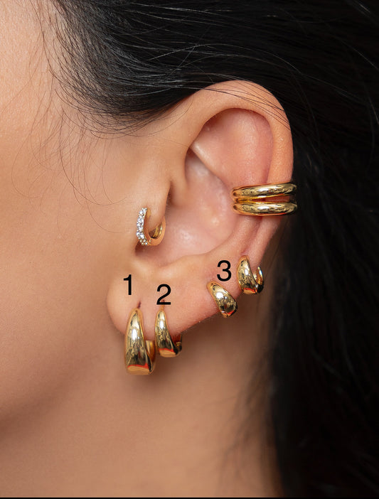 Single piercing