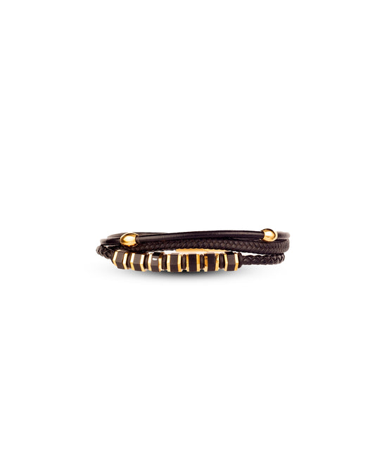 Leather bracelet