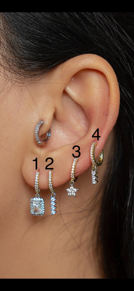 Single piercing