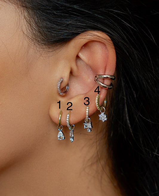 Single piercing