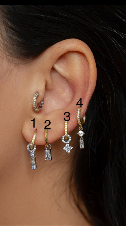 Single piercing