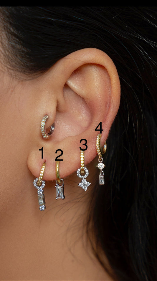 Single piercing