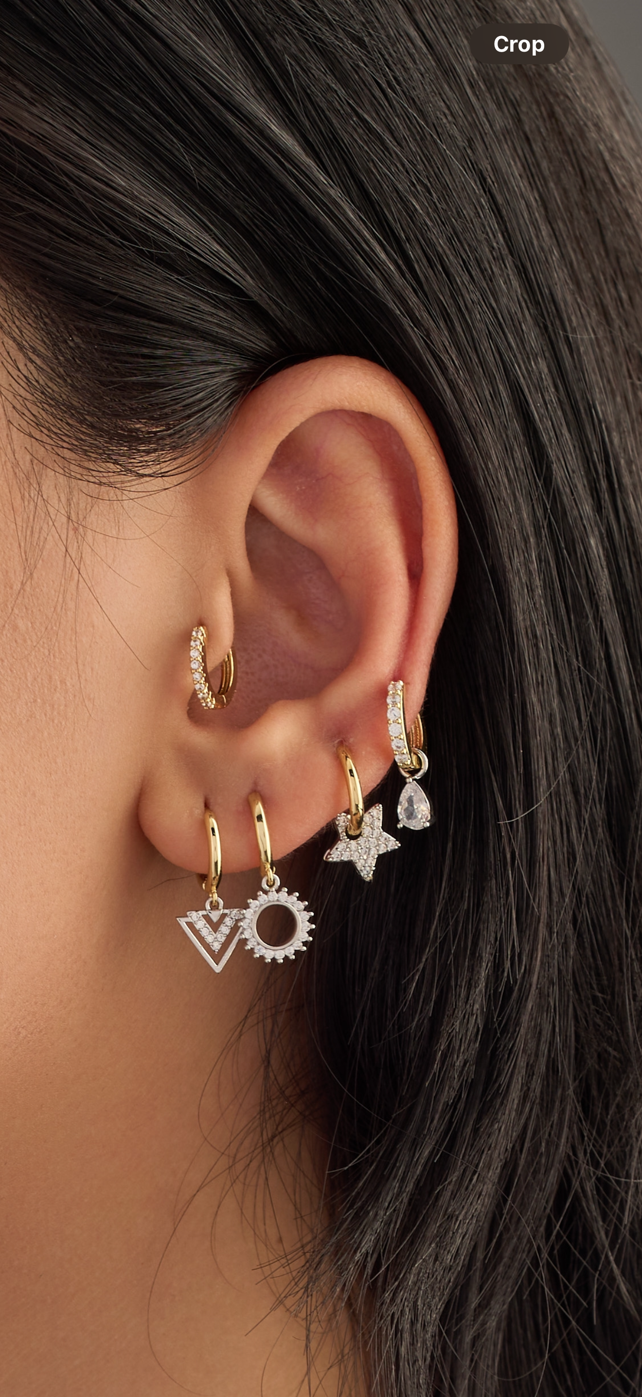 Single piercing