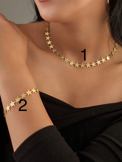 Necklace & bracelet