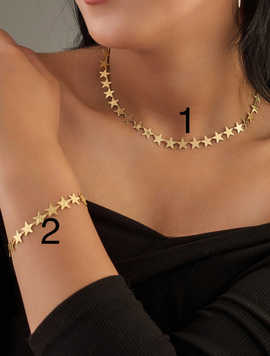 Necklace & bracelet