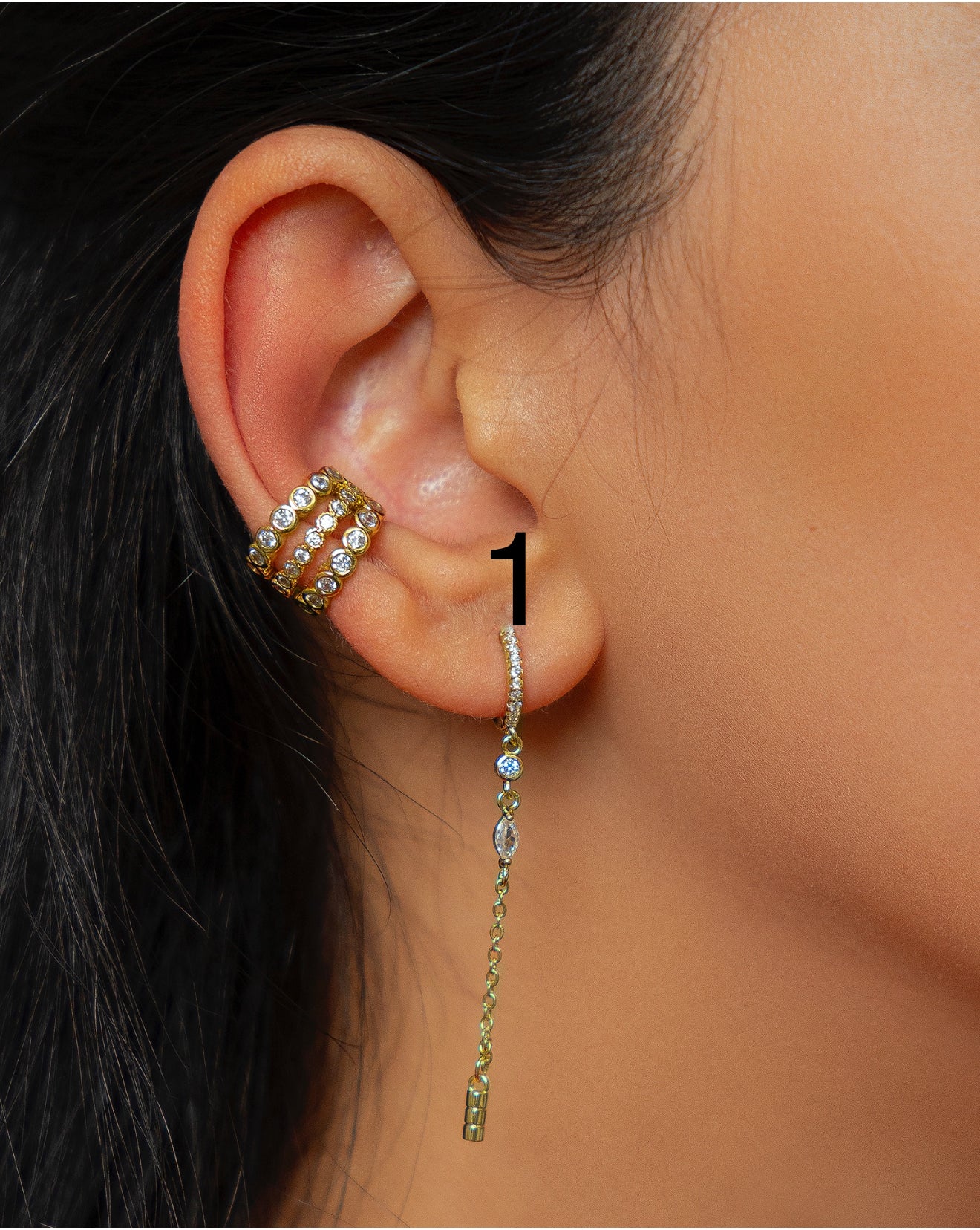 Single piercing