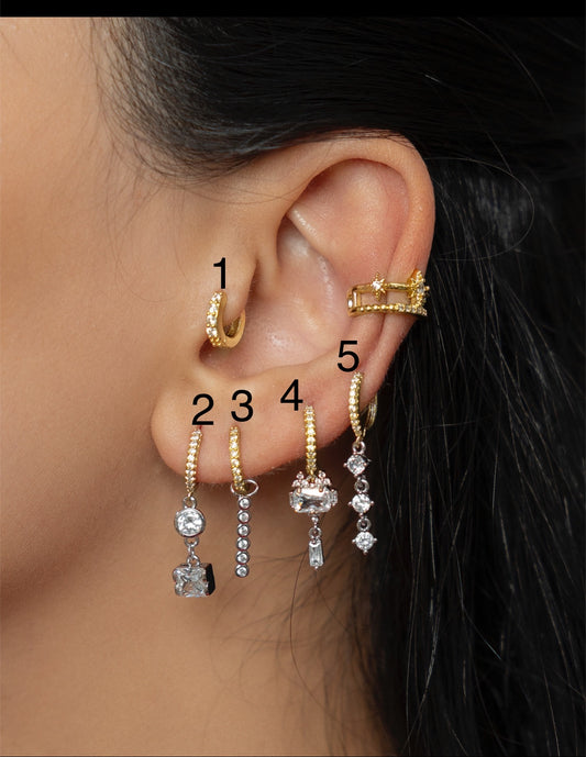 Single piercing