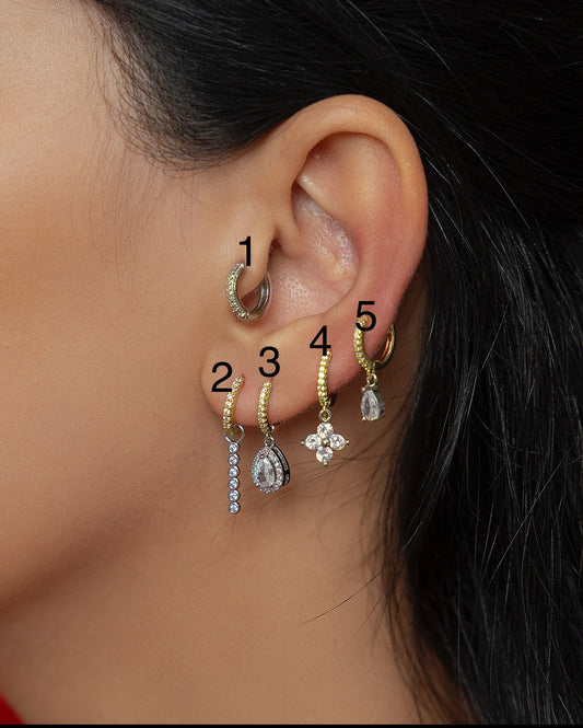Single piercing