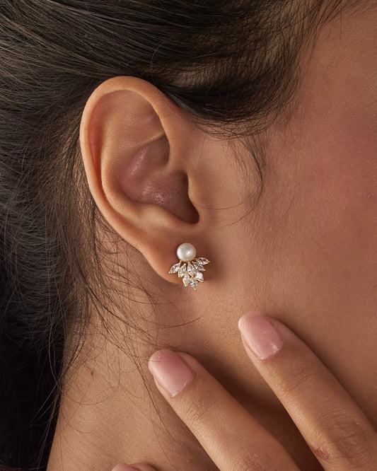 Earring Natural pearls