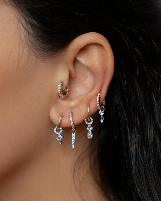 Single piercing