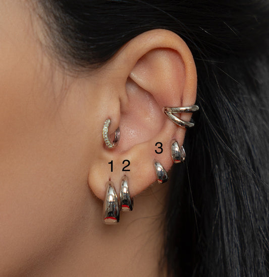 Single piercing