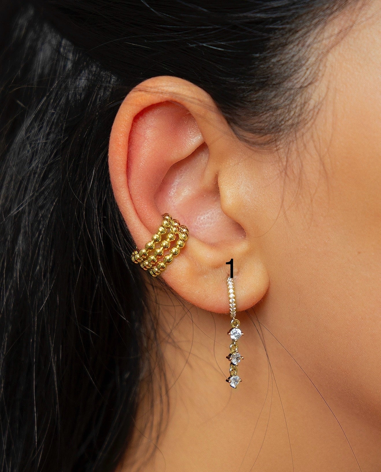 Single piercing