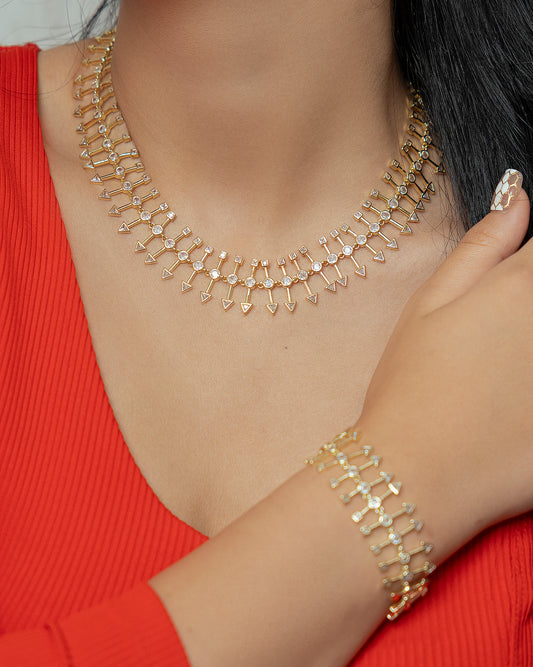 Necklace & bracelet