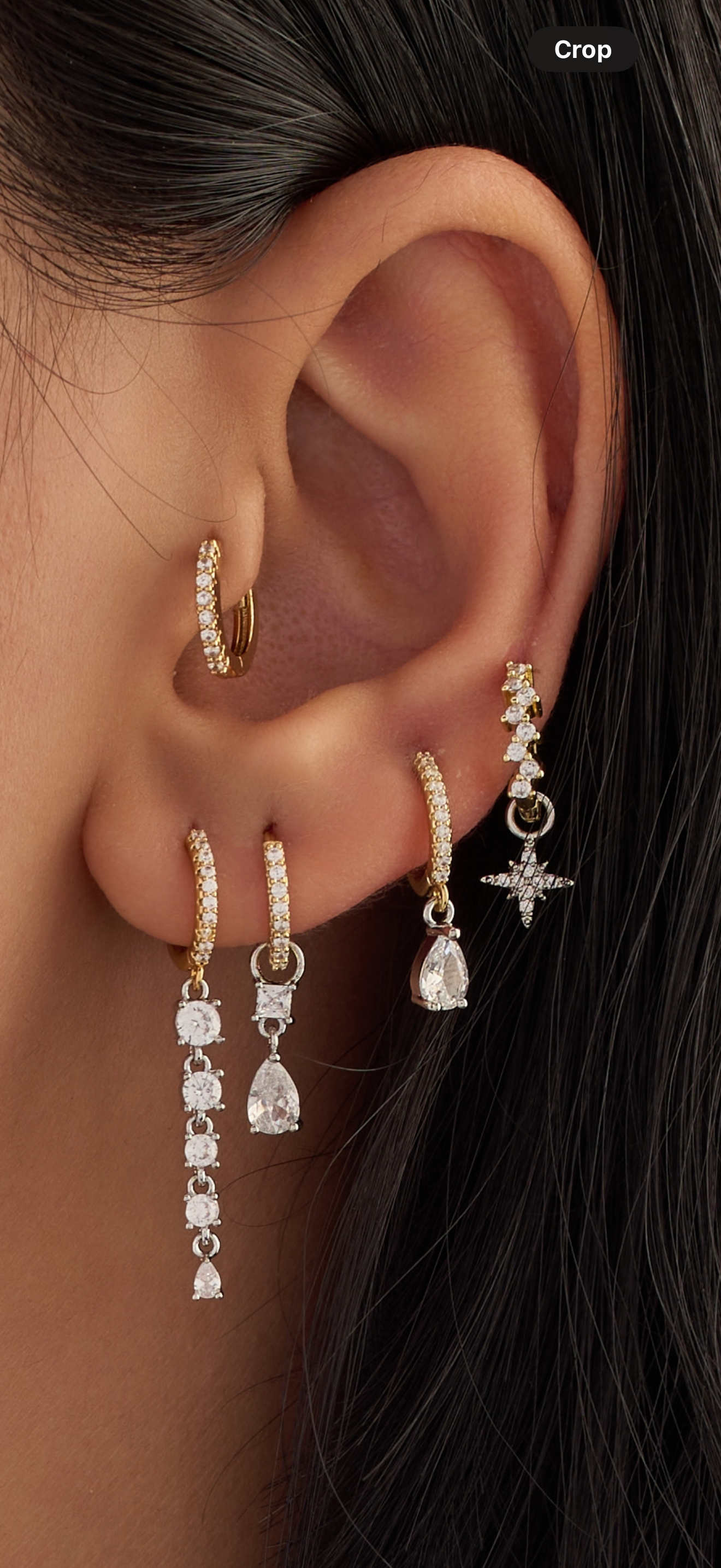 Single piercing