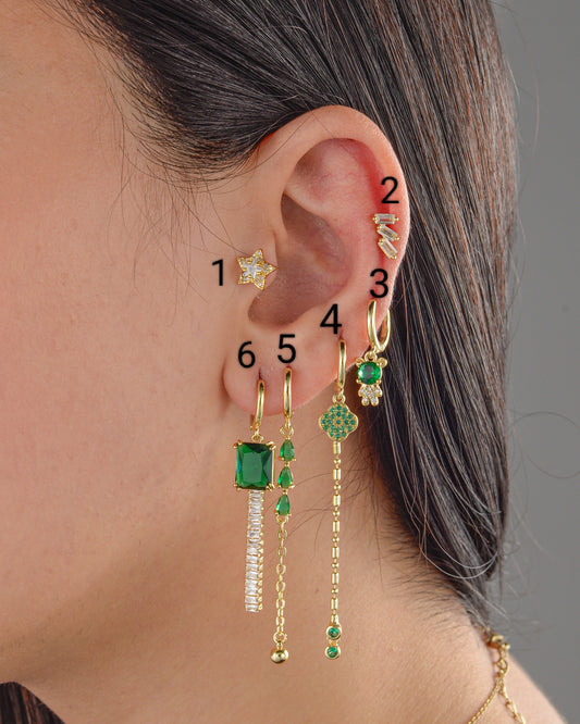 Single piercing