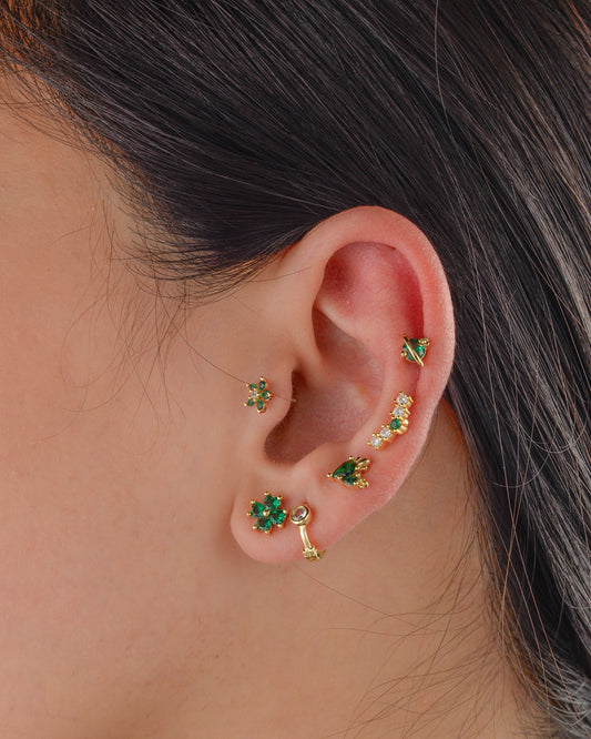 Single piercing