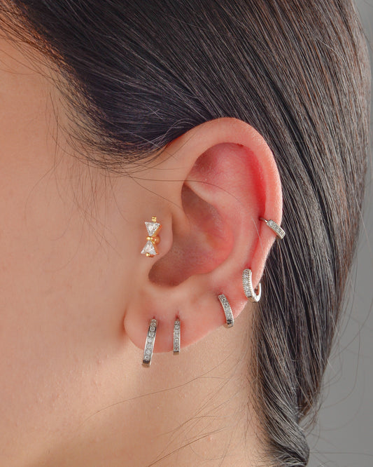 Single piercing