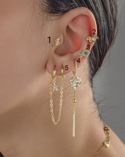 Single piercing
