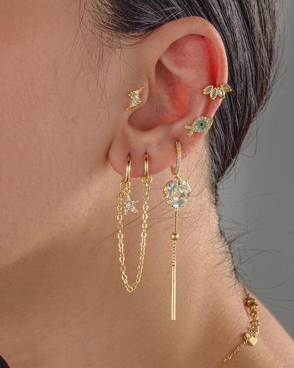 Single piercing