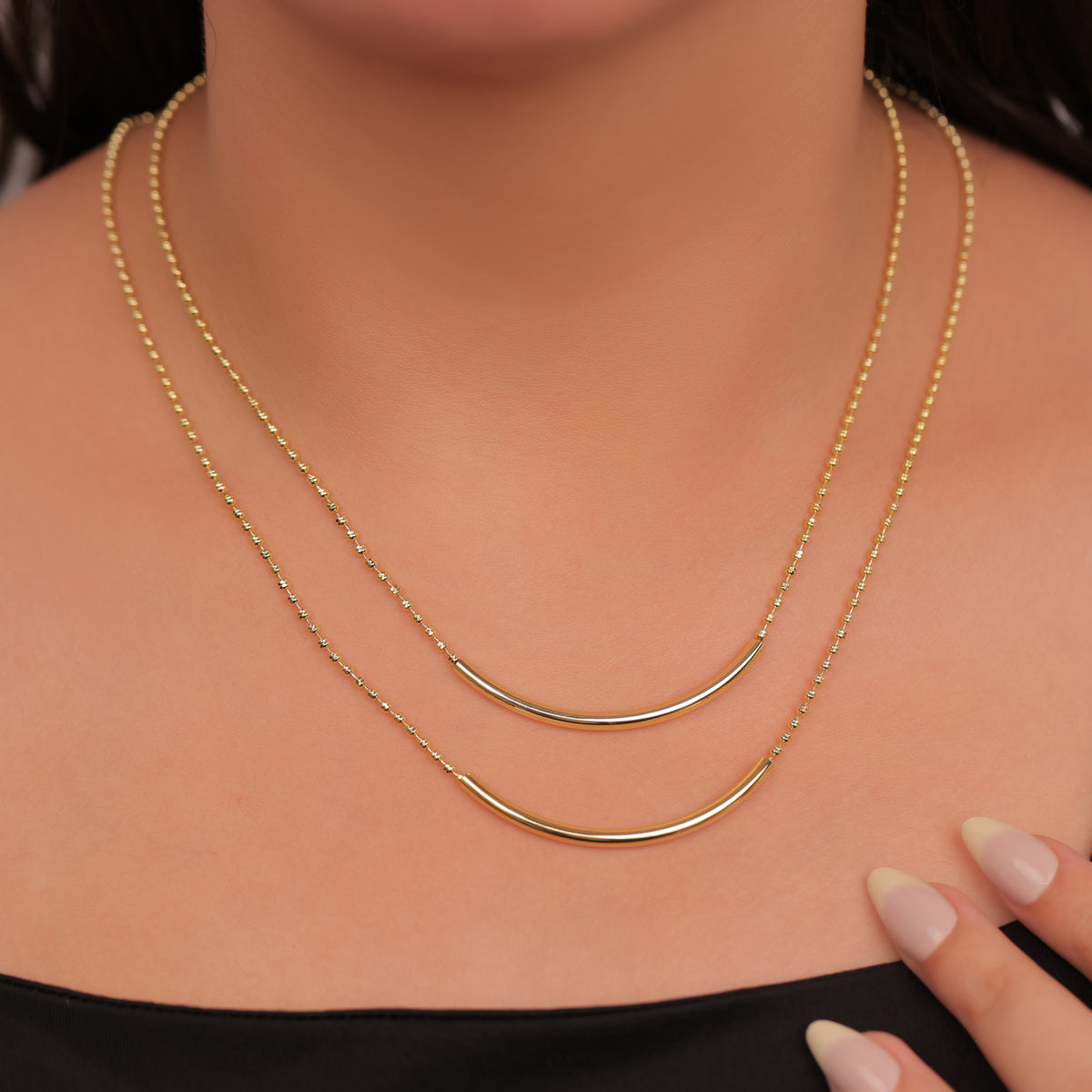 Necklace Double layer N319