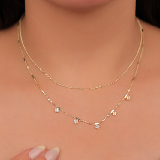 Necklace Double layer N311